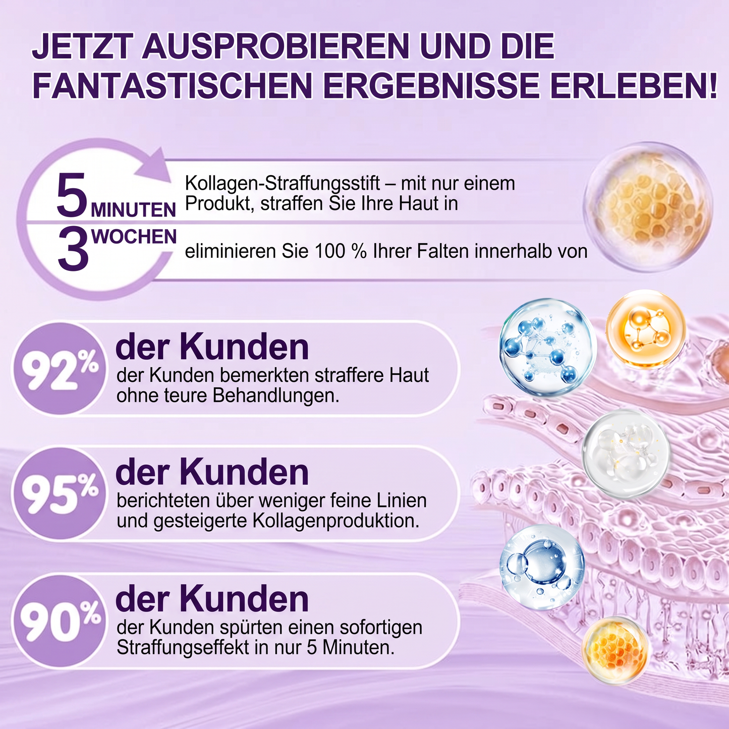 💎FDA-zertifiziert: Vitalisys® PDRN Multi-Peptide Massaging Body Roller Cream – Anti-Aging, Feuchtigkeit, Hautstraffung & Lifting, Hautpflege, ebenmäßiger Hautton, Akne- & Fleckenpflege, Warzen- & Muttermalentfernung, Psoriasis-Linderung.🍇