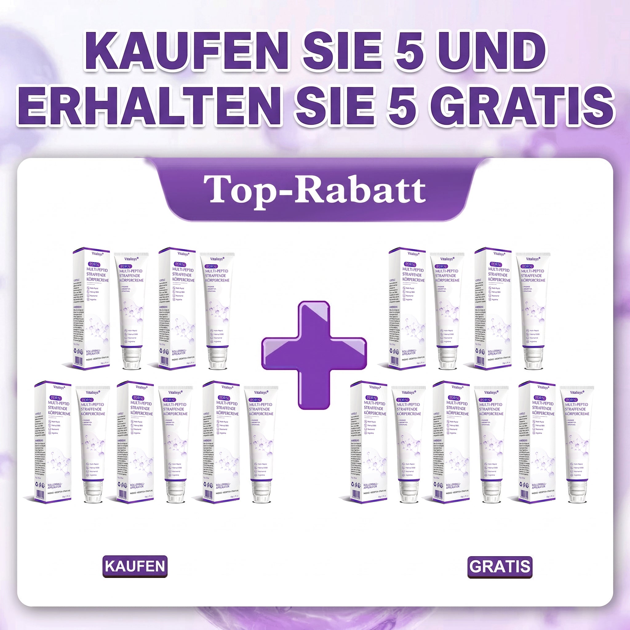 10 Packungen — Kaufe 5, erhalte 5 gratis